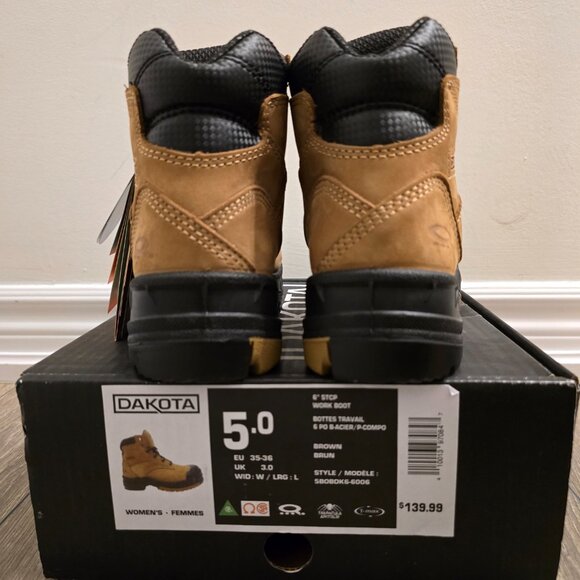 DAKOTA - Women's Steel Toe Boots - Picture 4 of 5